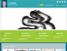 Tablet Screenshot of jonny-blair.com